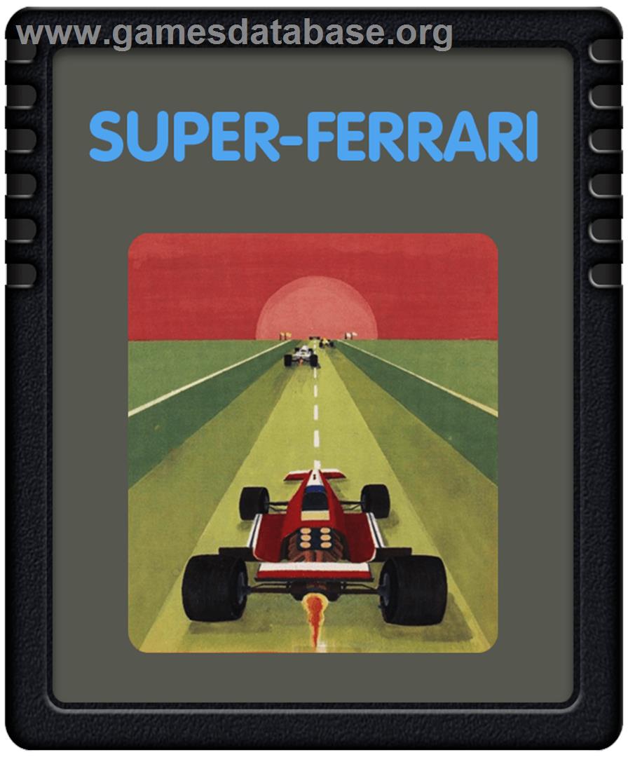 Super Ferrari - Atari 2600 - Artwork - Cartridge