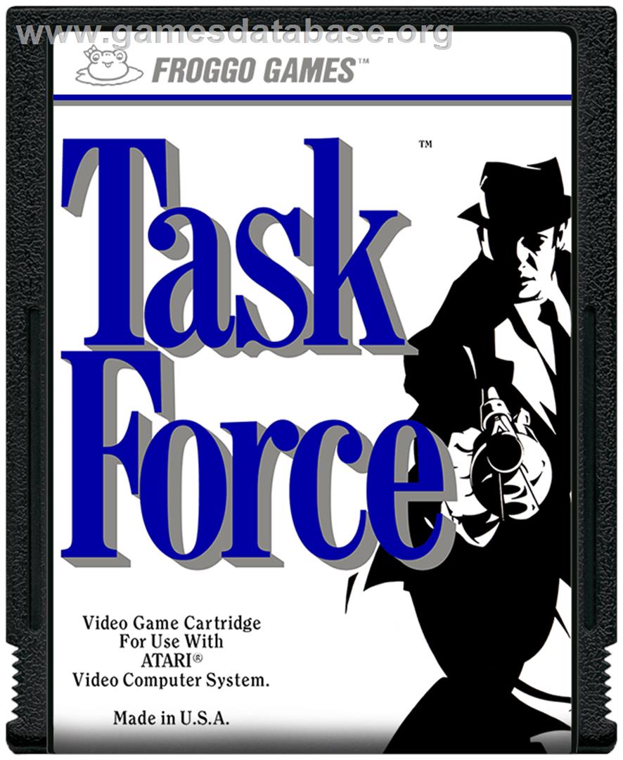 Task Force - Atari 2600 - Artwork - Cartridge