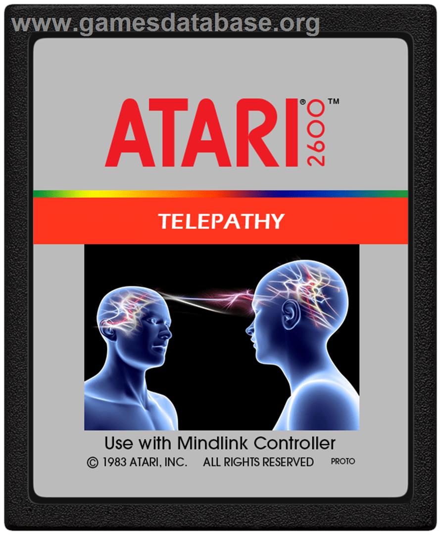 Telepathy - Atari 2600 - Artwork - Cartridge