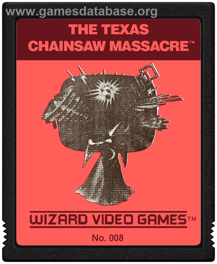Texas Chainsaw Massacre, The - Atari 2600 - Artwork - Cartridge