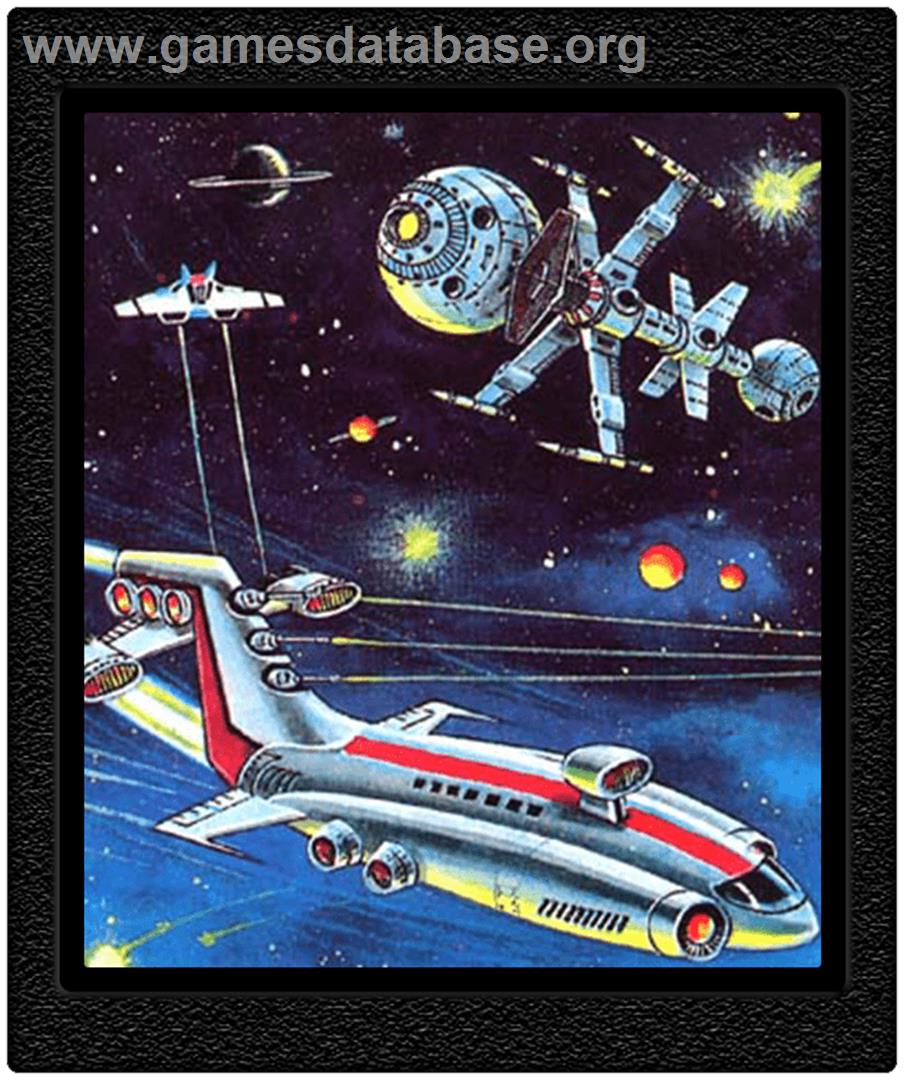 Time Warp - Atari 2600 - Artwork - Cartridge