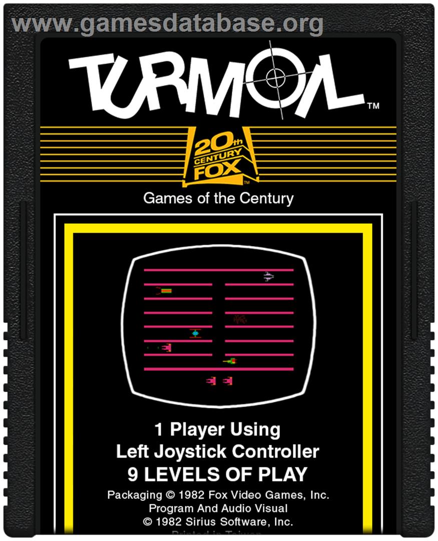 Turmoil - Atari 2600 - Artwork - Cartridge