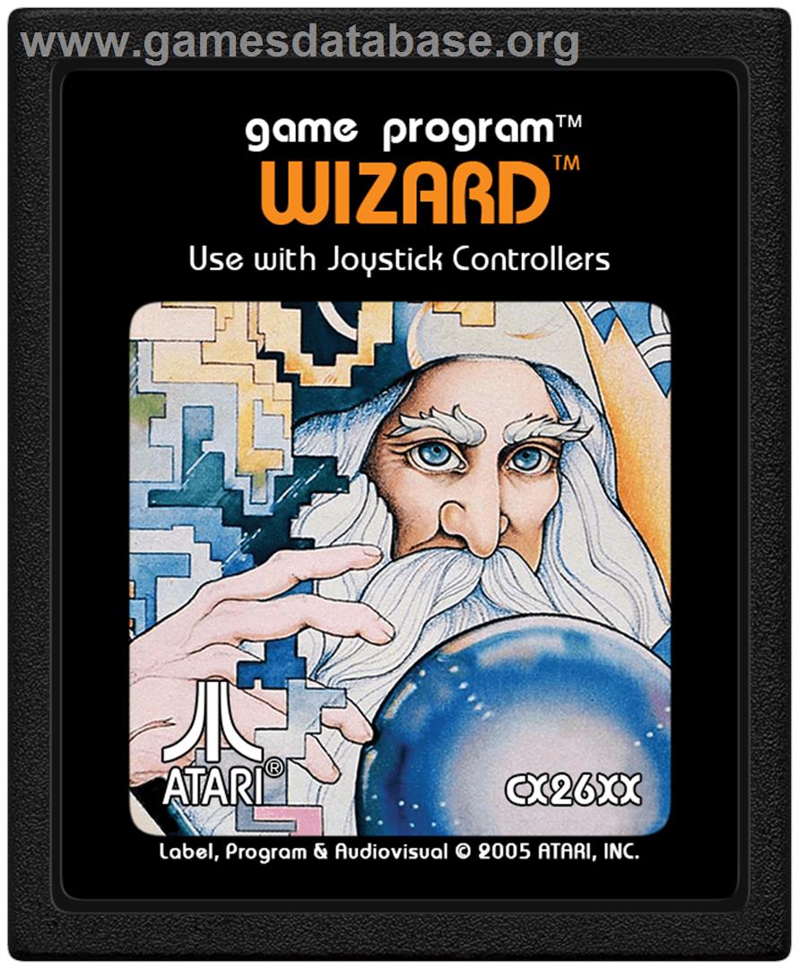 Wizard - Atari 2600 - Artwork - Cartridge