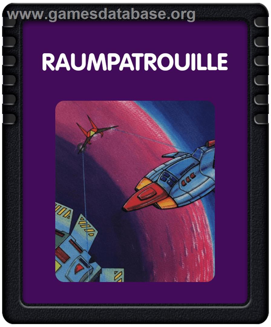 X'mission - Atari 2600 - Artwork - Cartridge
