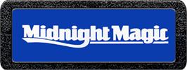 Top of cartridge artwork for David's Midnight Magic on the Atari 2600.