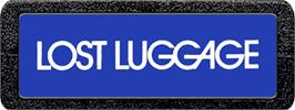 Top of cartridge artwork for Lost Luggage on the Atari 2600.