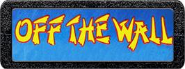 Top of cartridge artwork for Off the Wall on the Atari 2600.