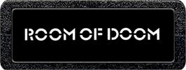 Top of cartridge artwork for Room of Doom on the Atari 2600.