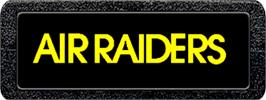 Top of cartridge artwork for Slot Racers on the Atari 2600.