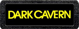Top of cartridge artwork for Space Cavern on the Atari 2600.
