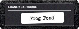 Top of cartridge artwork for Stronghold on the Atari 2600.