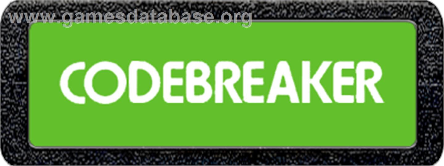 Codebreaker - Atari 2600 - Artwork - Cartridge Top