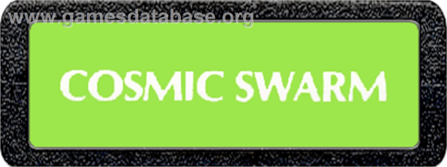 Cosmic Swarm - Atari 2600 - Artwork - Cartridge Top