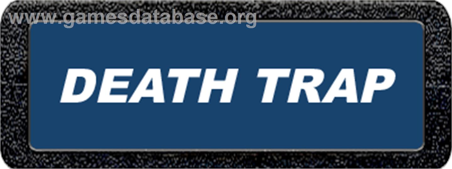Death Trap - Atari 2600 - Artwork - Cartridge Top