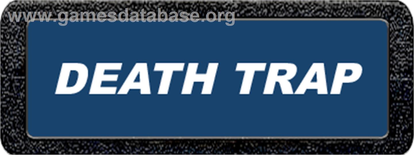 Death Trap - Atari 2600 - Artwork - Cartridge Top