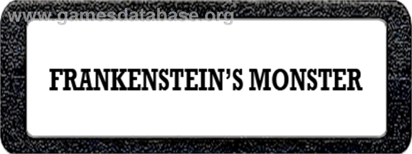 Frankenstein's Monster - Atari 2600 - Artwork - Cartridge Top