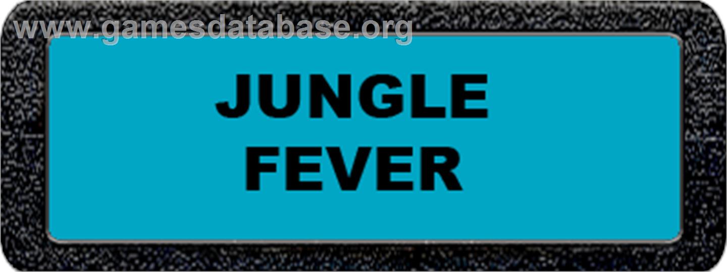Jungle Fever/Knight on the Town - Atari 2600 - Artwork - Cartridge Top