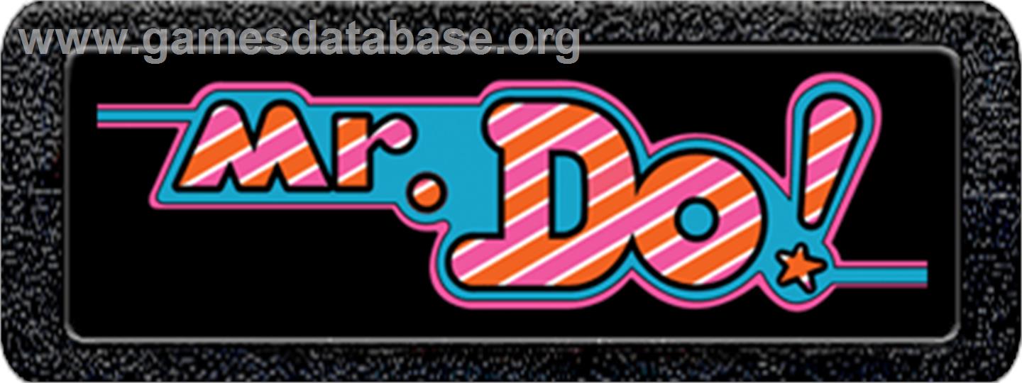 Mr. Do! - Atari 2600 - Artwork - Cartridge Top