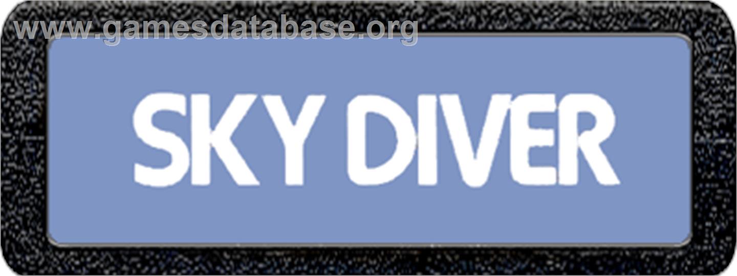 Sky Diver - Atari 2600 - Artwork - Cartridge Top