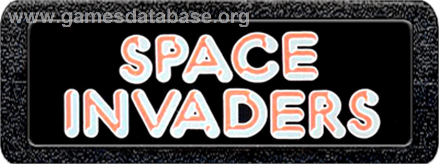 Space Invaders - Atari 2600 - Artwork - Cartridge Top