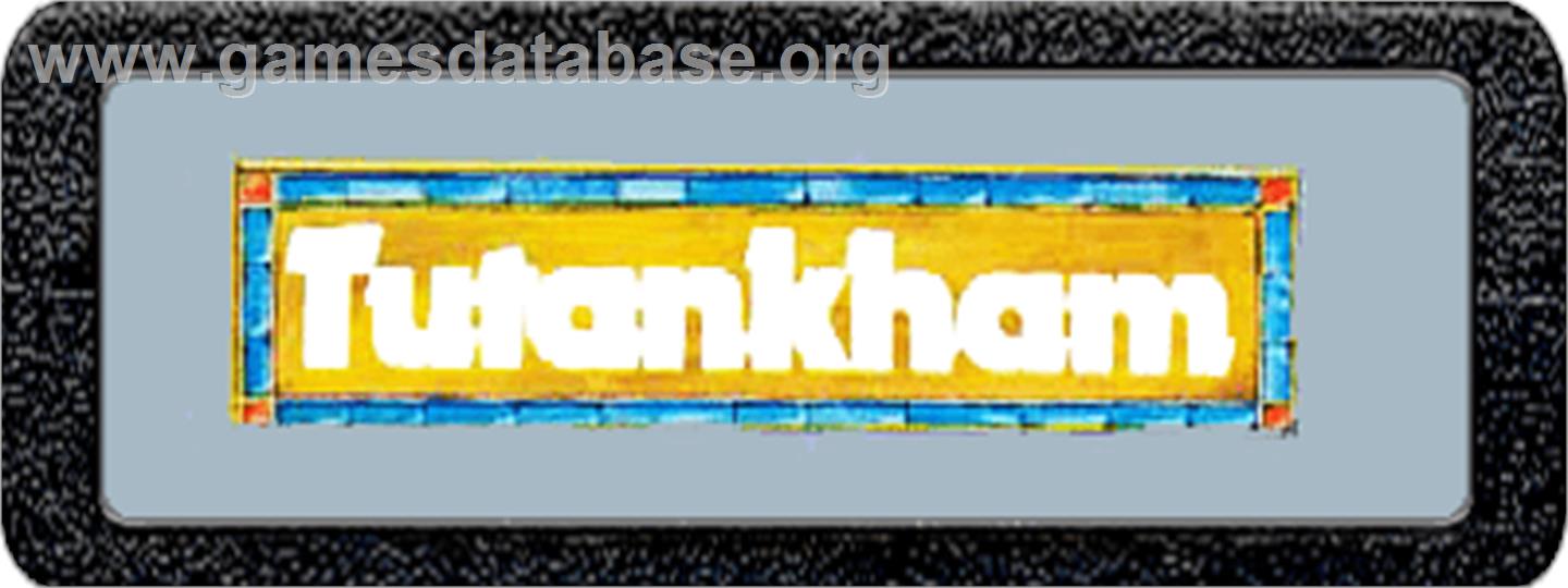 Tutankham - Atari 2600 - Artwork - Cartridge Top