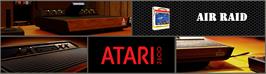 Arcade Cabinet Marquee for Air Raid.
