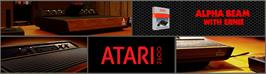 Arcade Cabinet Marquee for Alpha Beam with Ernie.