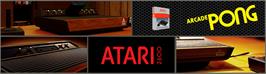Arcade Cabinet Marquee for Arcade Pong.