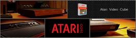 Arcade Cabinet Marquee for Atari Video Cube.