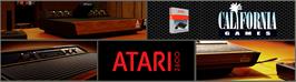 Arcade Cabinet Marquee for California Games.