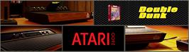 Arcade Cabinet Marquee for Double Dunk.