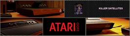 Arcade Cabinet Marquee for Killer Satellites.