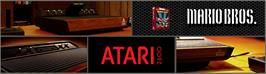 Arcade Cabinet Marquee for Mario Bros..