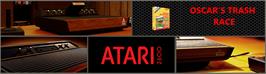 Arcade Cabinet Marquee for Oscar's Trash Race.