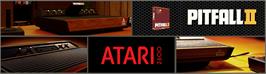 Arcade Cabinet Marquee for Pitfall 2 - Lost Caverns.