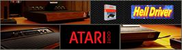 Arcade Cabinet Marquee for Racing Car.