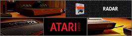 Arcade Cabinet Marquee for Radar.