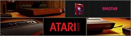 Arcade Cabinet Marquee for Sinistar.
