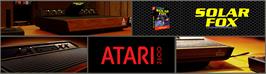 Arcade Cabinet Marquee for Solar Fox.