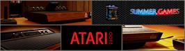 Arcade Cabinet Marquee for Summer Games.
