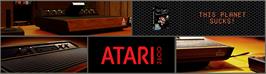 Arcade Cabinet Marquee for This Planet Sucks!.