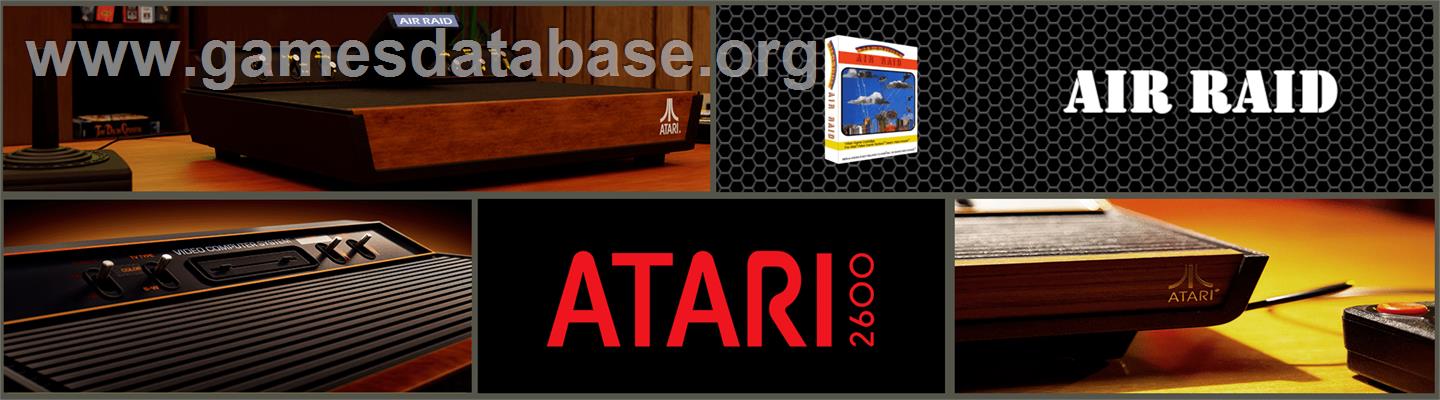 Air Raid - Atari 2600 - Artwork - Marquee