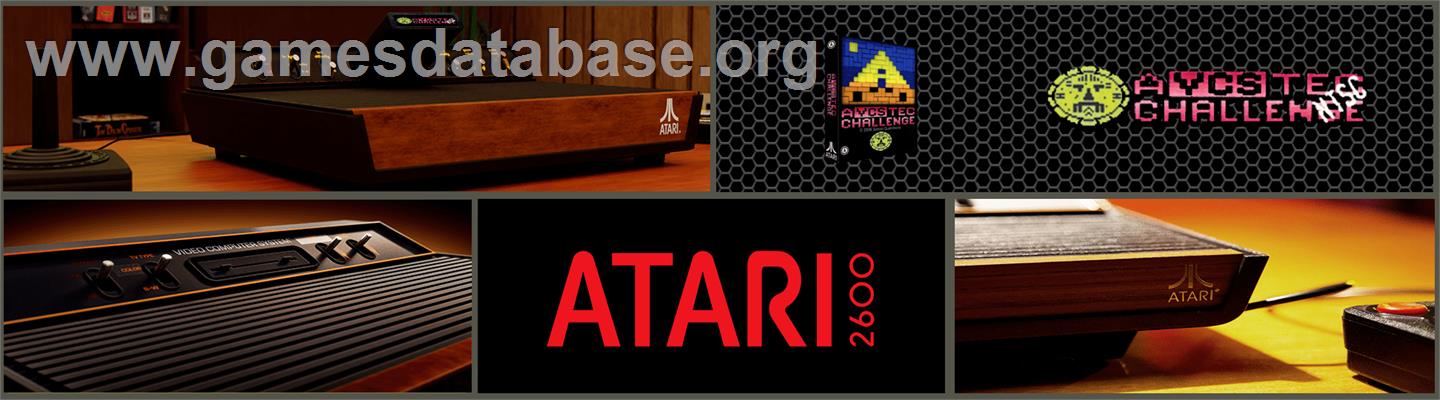 Avcs Tec Challenge - Atari 2600 - Artwork - Marquee