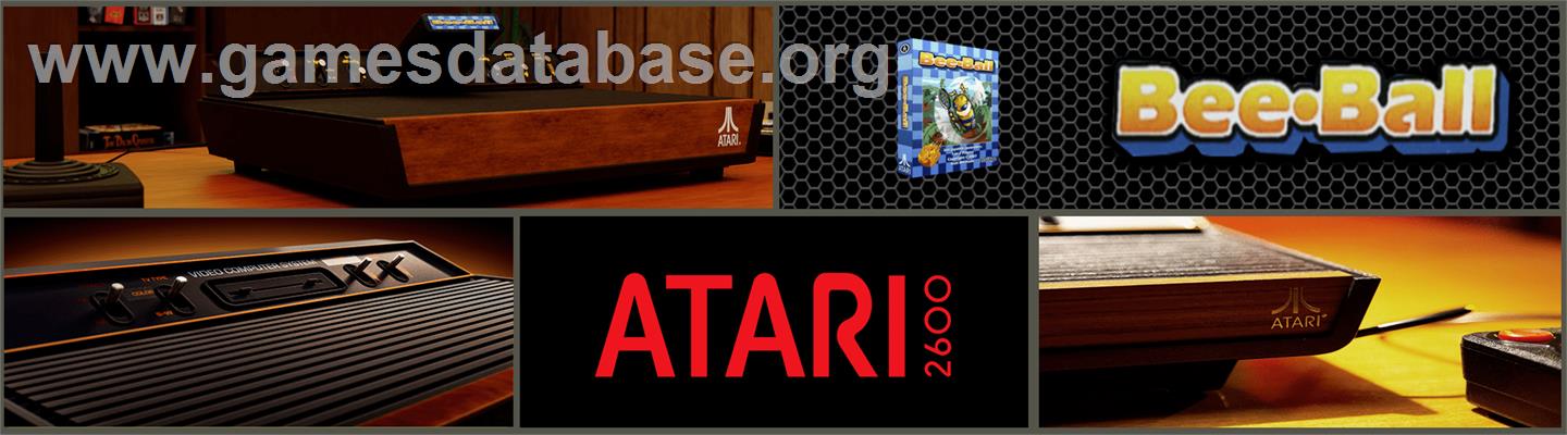 Bee-ball - Atari 2600 - Artwork - Marquee