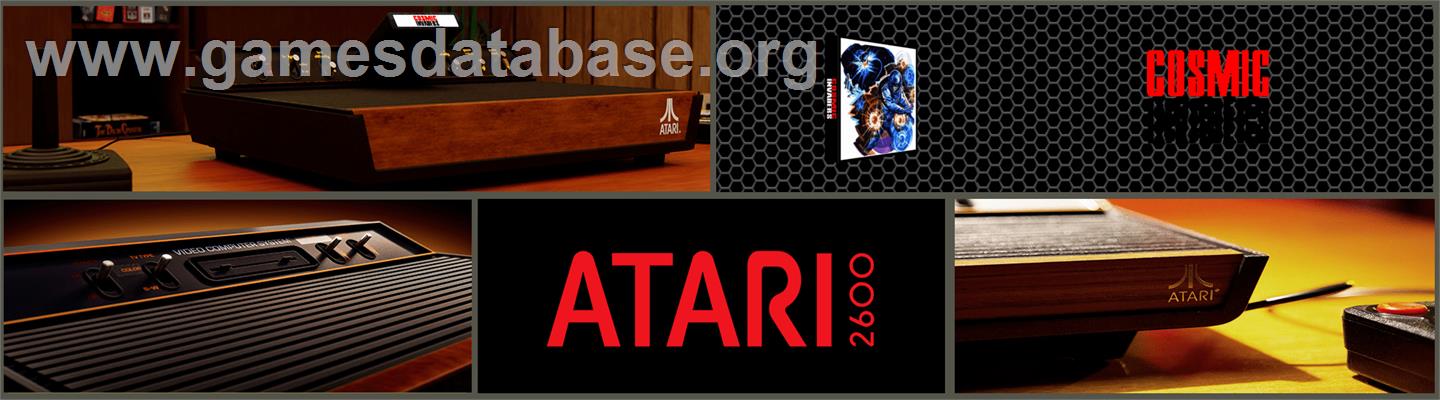 Cosmic Invaders - Atari 2600 - Artwork - Marquee