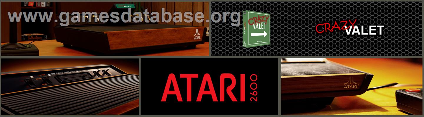 Crazy Valet - Atari 2600 - Artwork - Marquee