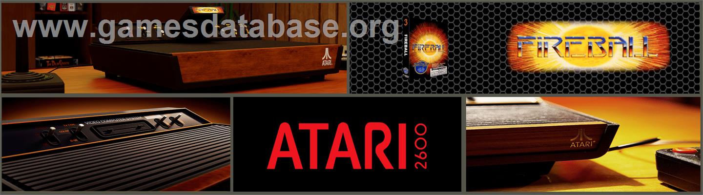 Fireball - Atari 2600 - Artwork - Marquee