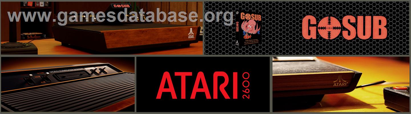 Gosub - Atari 2600 - Artwork - Marquee