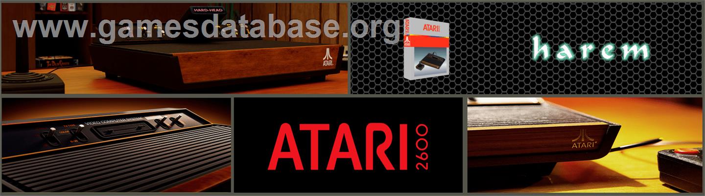 Harem - Atari 2600 - Artwork - Marquee