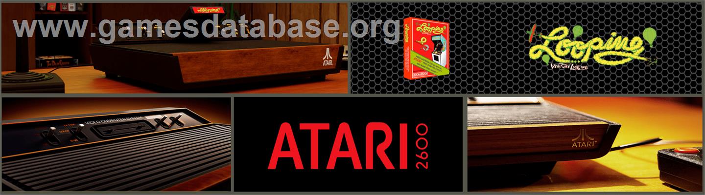 Looping - Atari 2600 - Artwork - Marquee